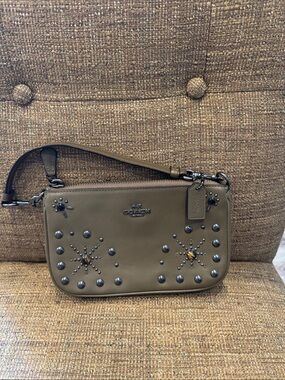 Coach nolita 19 studded mini shoulder bag purse with hangtag